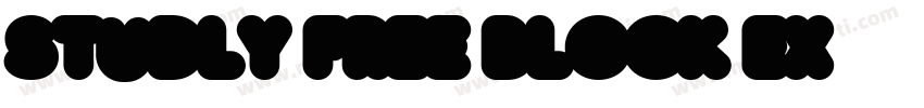 Studly Free Block Ex字体转换